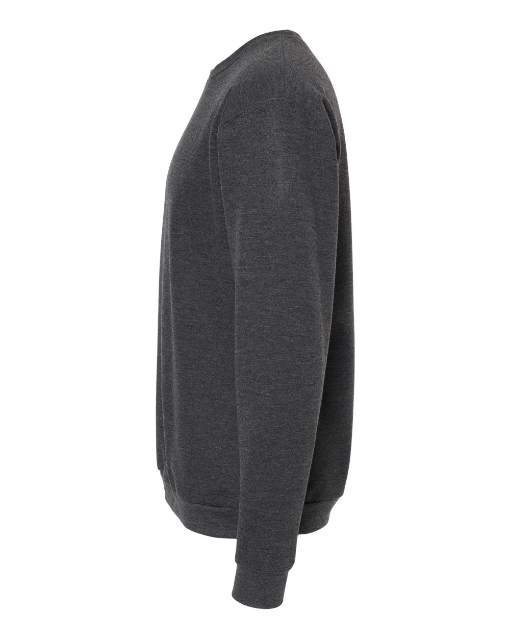 M&O Unisex Crewneck Fleece - 3340 Jet Black Heather