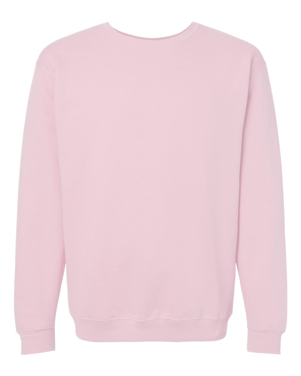 M&O Unisex Crewneck Fleece - 3340 Light Pink