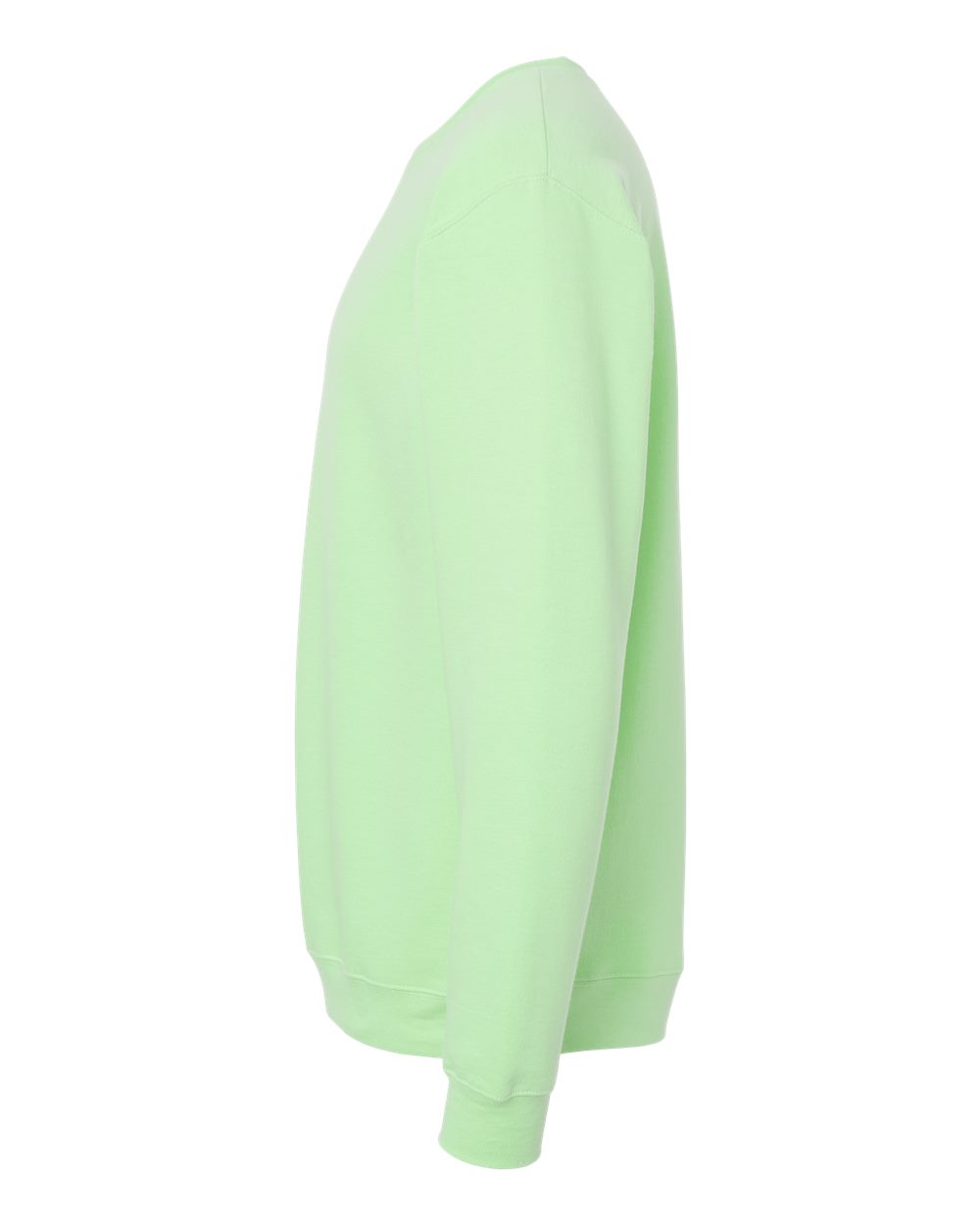 M&O Unisex Crewneck Fleece - 3340 Neo Mint