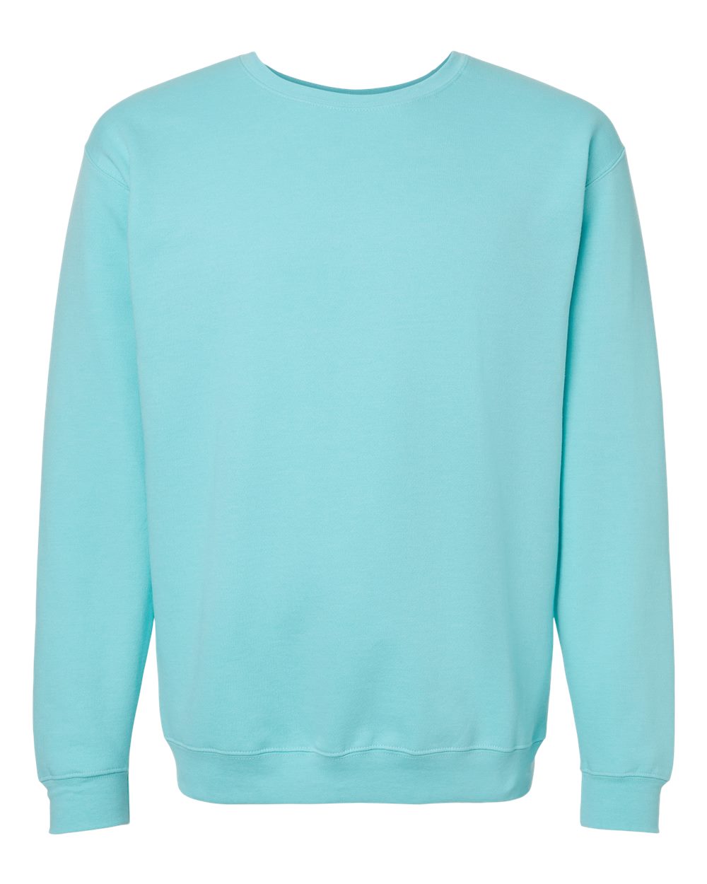 M&O Unisex Crewneck Fleece - 3340 Purist Blue