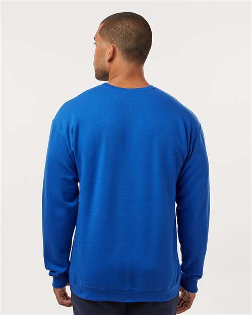 M&O Unisex Crewneck Fleece - 3340 Royal