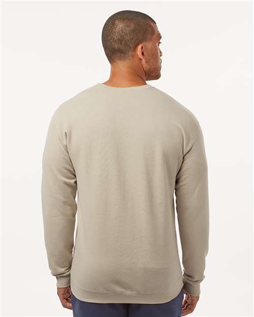M&O Unisex Crewneck Fleece - 3340 Sand