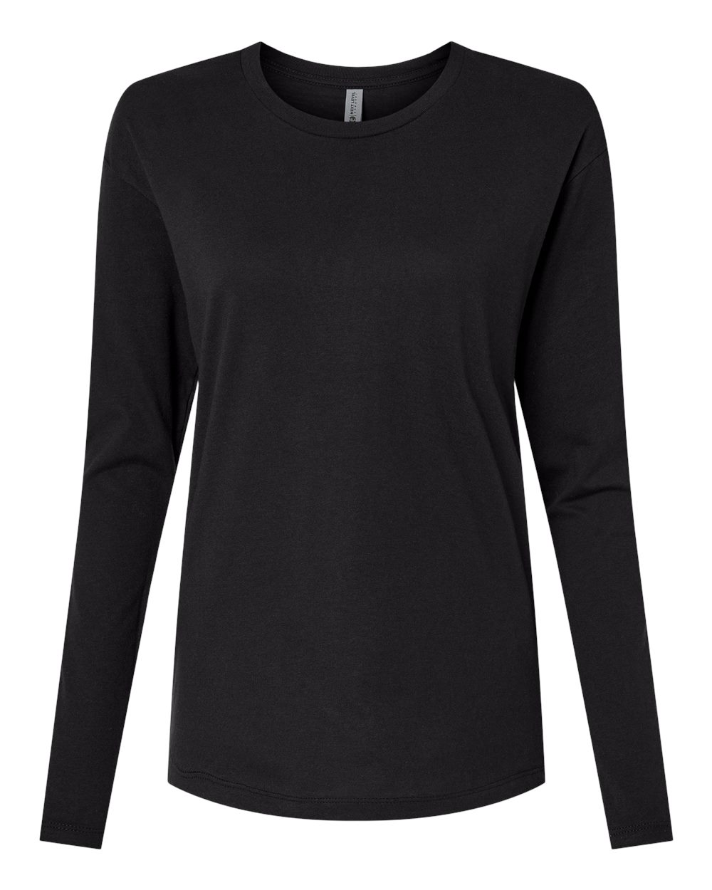 Next Level Women's Cotton Relaxed Long Sleeve T-Shirt - 3911 - 3911N Black