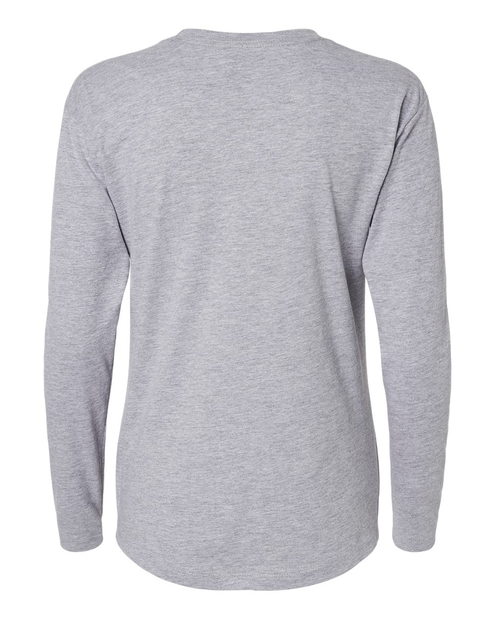Next Level Women's Cotton Relaxed Long Sleeve T-Shirt - 3911 - 3911N Heather Grey