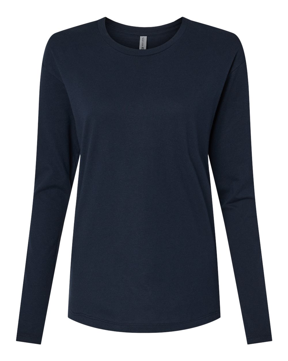 Next Level Women's Cotton Relaxed Long Sleeve T-Shirt - 3911 - 3911N Midnight Navy