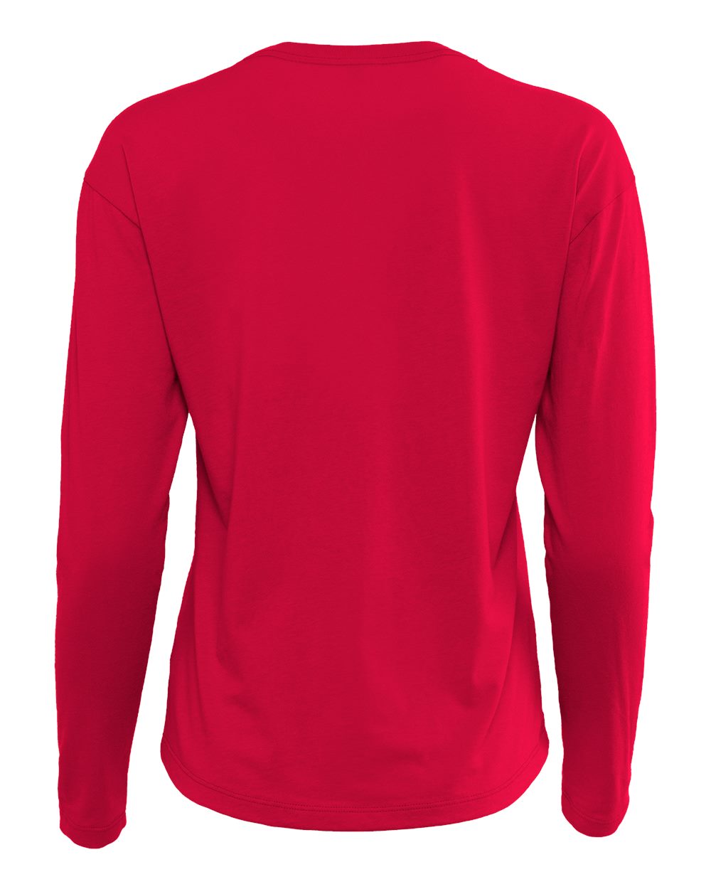 Next Level Women's Cotton Relaxed Long Sleeve T-Shirt - 3911 - 3911N Red