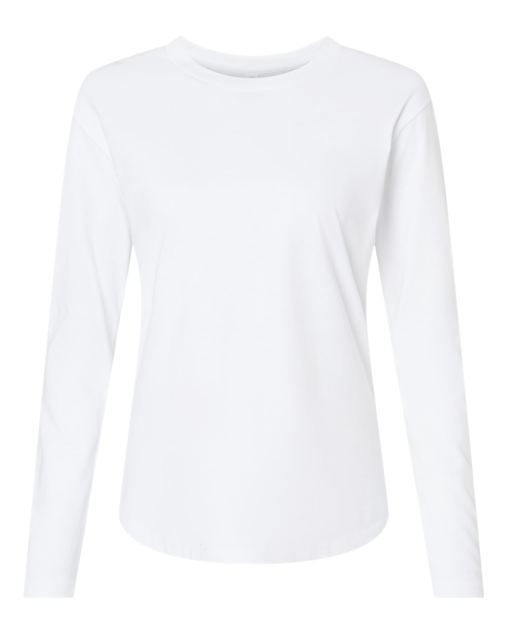Next Level Women's Cotton Relaxed Long Sleeve T-Shirt - 3911 - 3911N White