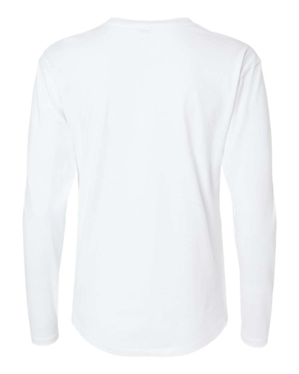 Next Level Women's Cotton Relaxed Long Sleeve T-Shirt - 3911 - 3911N White