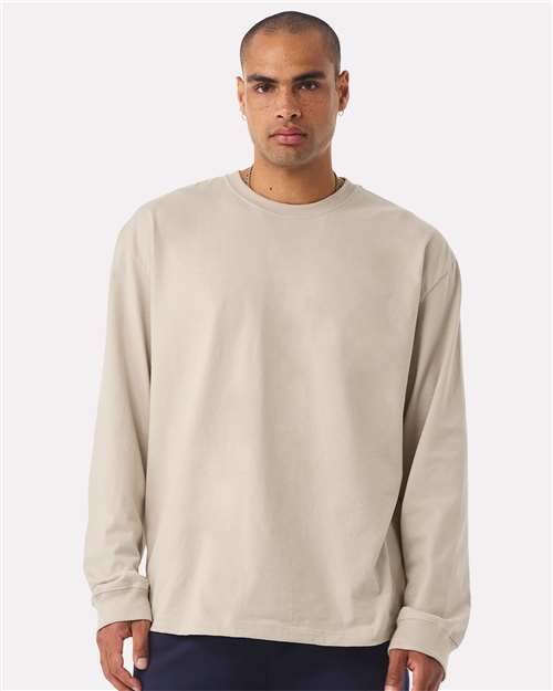 BELLA + CANVAS Unisex 7.5 oz Heavyweight Long Sleeve Tee - 4651 Dust