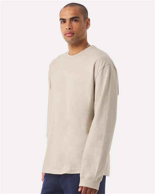 BELLA + CANVAS Unisex 7.5 oz Heavyweight Long Sleeve Tee - 4651 Dust