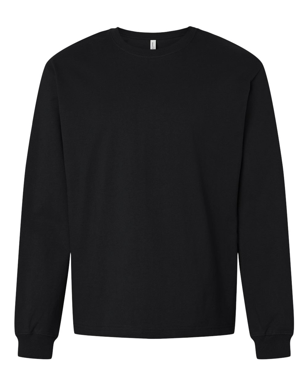 BELLA + CANVAS Unisex 7.5 oz Heavyweight Long Sleeve Tee - 4651 Black