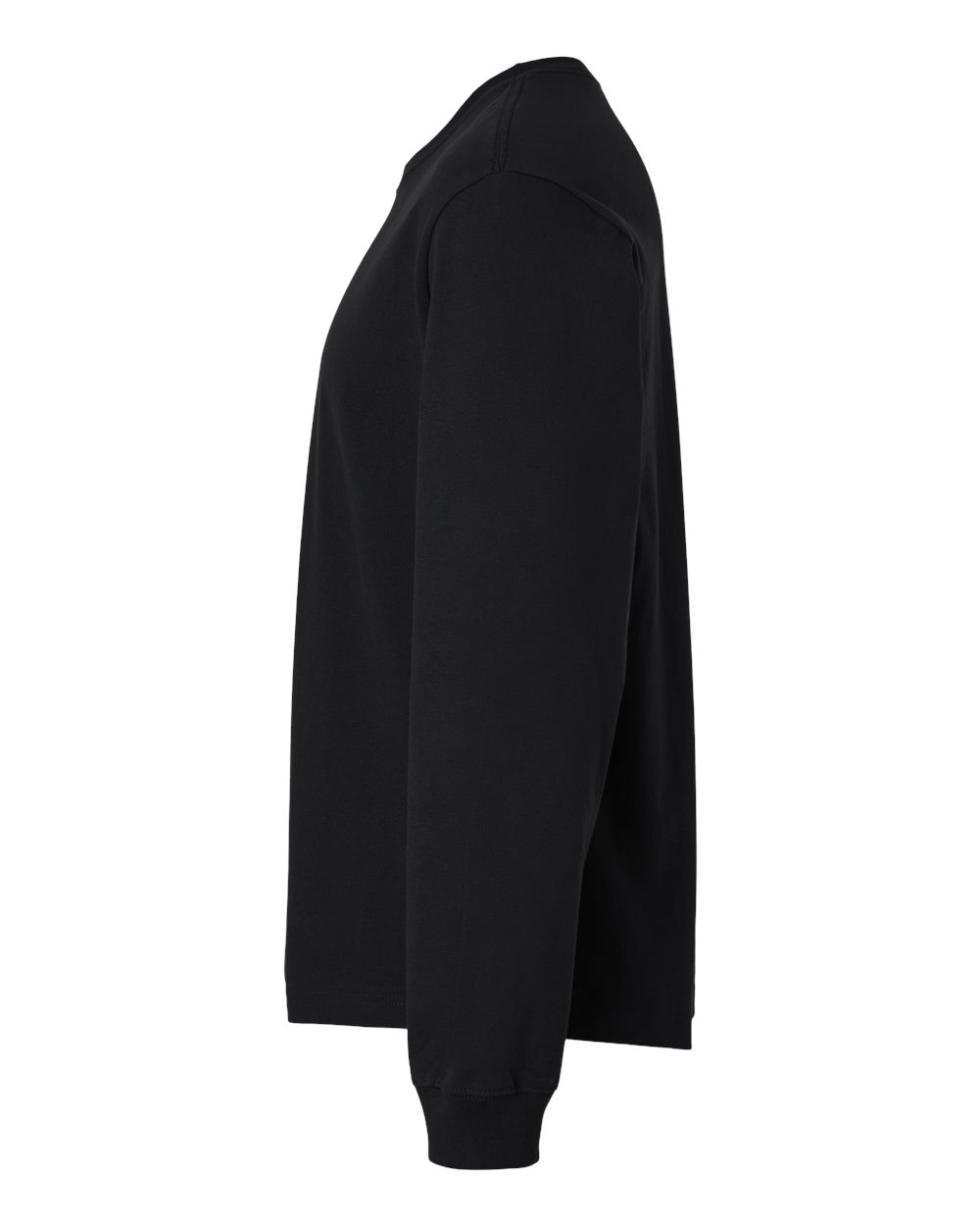 BELLA + CANVAS Unisex 7.5 oz Heavyweight Long Sleeve Tee - 4651 Black