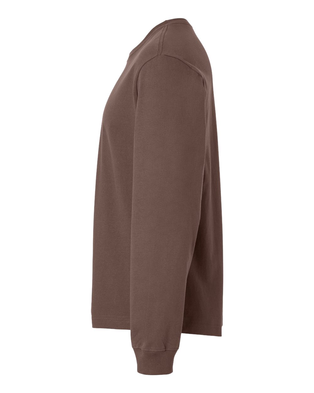 BELLA + CANVAS Unisex 7.5 oz Heavyweight Long Sleeve Tee - 4651 Cocoa