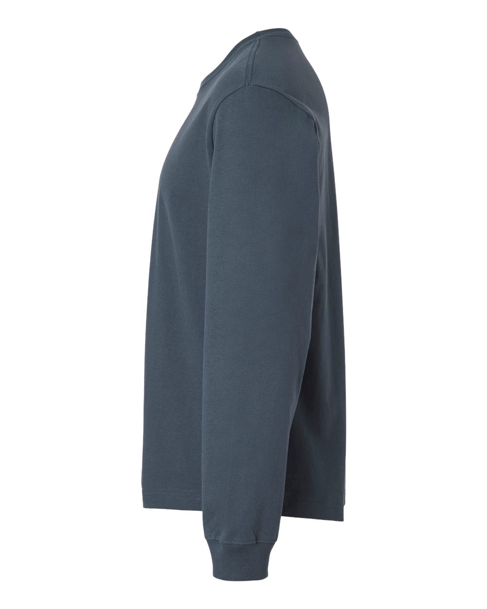 BELLA + CANVAS Unisex 7.5 oz Heavyweight Long Sleeve Tee - 4651 Vintage Navy