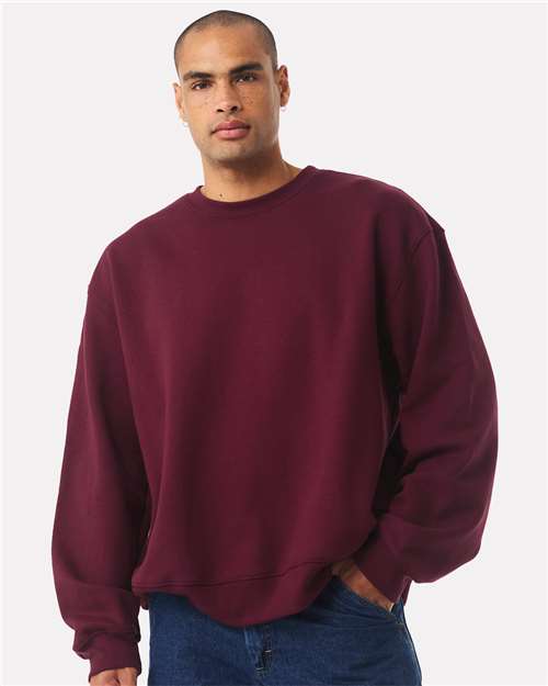 BELLA + CANVAS Unisex 10 oz. Heavyweight Crewneck Sweatshirt - 4711 Maroon