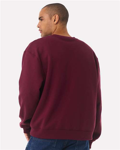 BELLA + CANVAS Unisex 10 oz. Heavyweight Crewneck Sweatshirt - 4711 Maroon