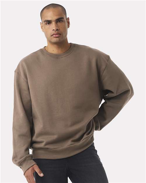 BELLA + CANVAS Unisex 10 oz. Heavyweight Crewneck Sweatshirt - 4711 Vintage Brown