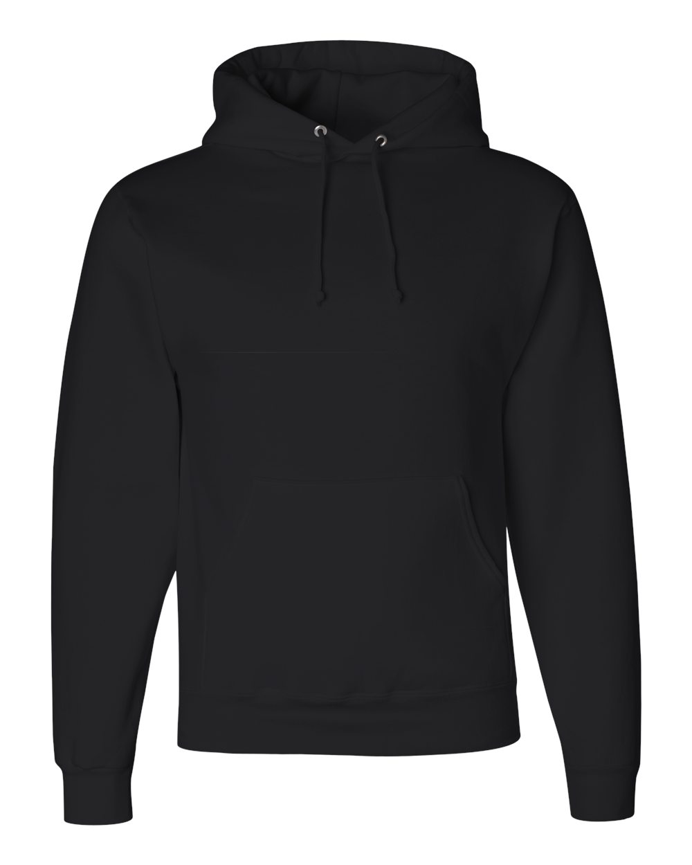JERZEES Unisex Super Sweats NuBlend® Hooded Sweatshirt - 4997MR Black