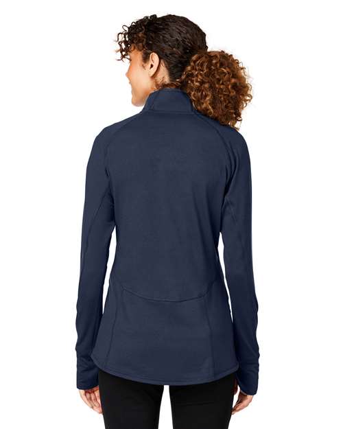 Puma Golf Women's Gamer Golf Quarter-Zip Pullover - 533007 Navy Blazer