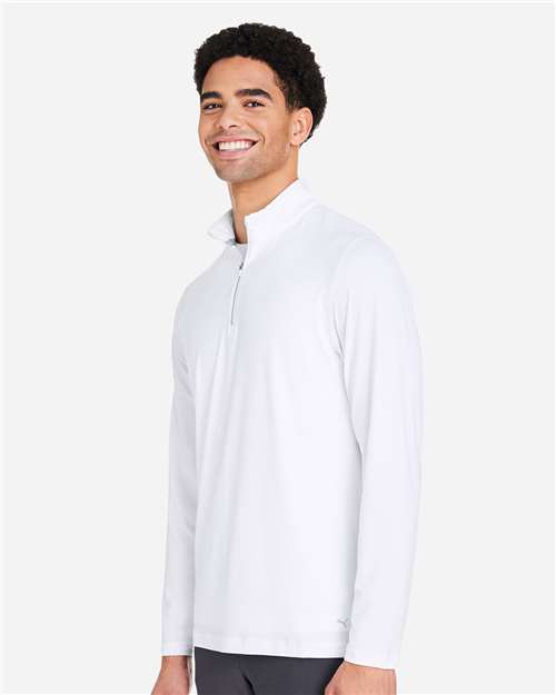 Puma Golf Men's You-V Quarter-Zip Pullover - 539105 Bright White