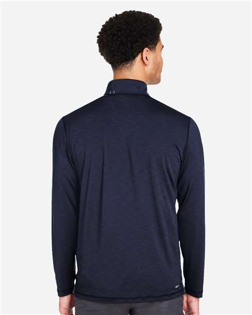 Puma Golf Men's You-V Quarter-Zip Pullover - 539105 Navy Blazer