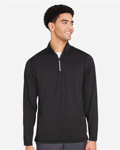 Puma Golf Men's You-V Quarter-Zip Pullover - 539105 Puma Black