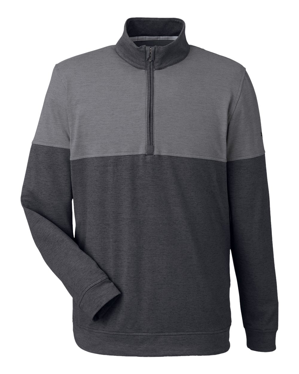Puma Golf Men's Cloudspun Warm Up Quarter-Zip Pullover - 595803 Puma Black- Quiet Shade