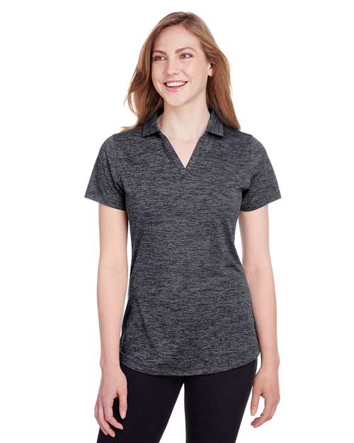 Puma Golf Women's Icon Heather Polo - 596802 Puma Black