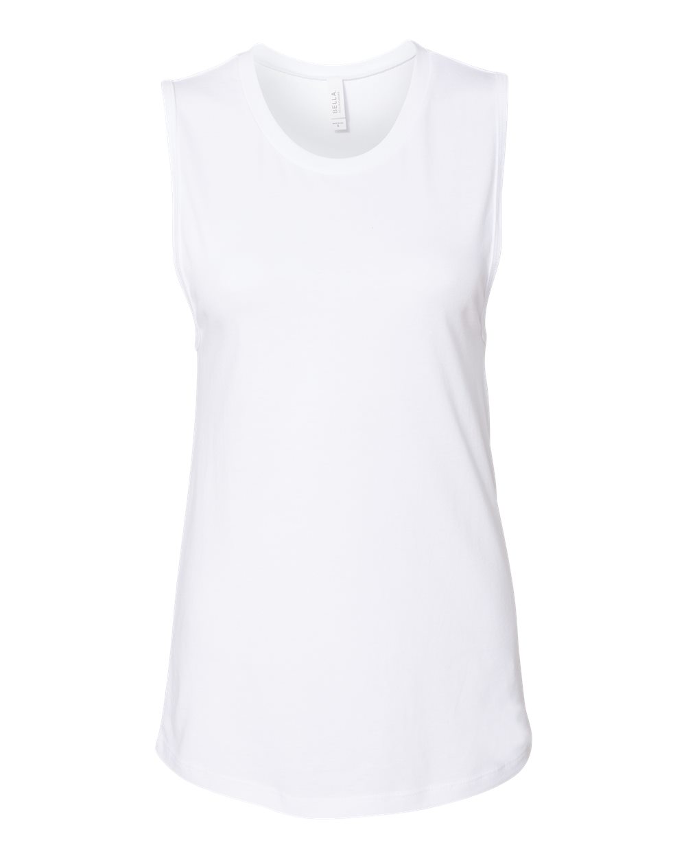 BELLA + CANVAS Women's Jersey Muscle Tank - 6003 - 6003B White