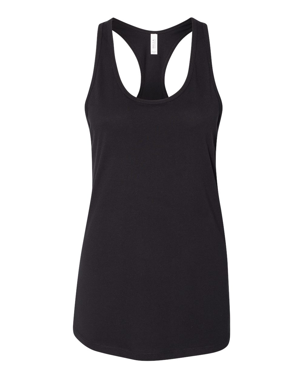 BELLA + CANVAS Women's Jersey Racerback Tank - 6008 - 6008B Black