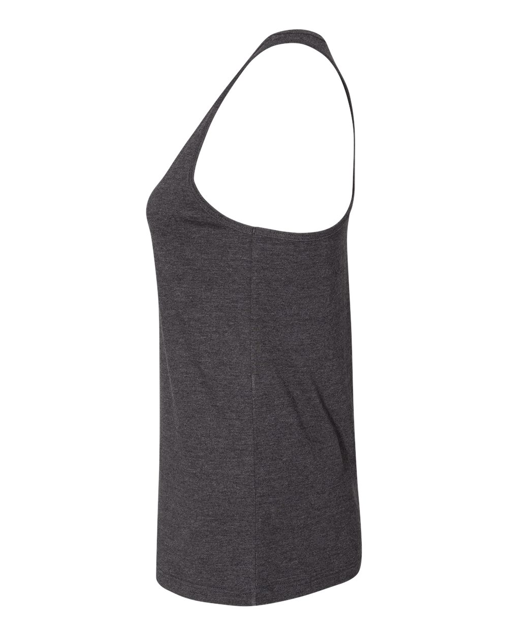 BELLA + CANVAS Women's Jersey Racerback Tank - 6008 - 6008B Dark Grey Heather
