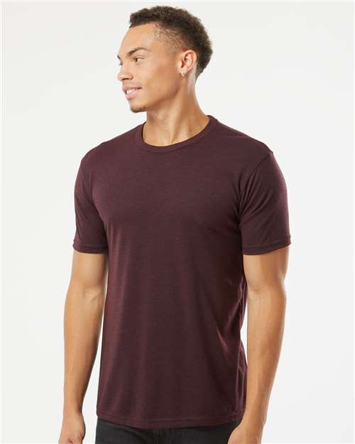 Next Level Unisex Triblend T-Shirt - 6010 - 6010M Cardinal Black