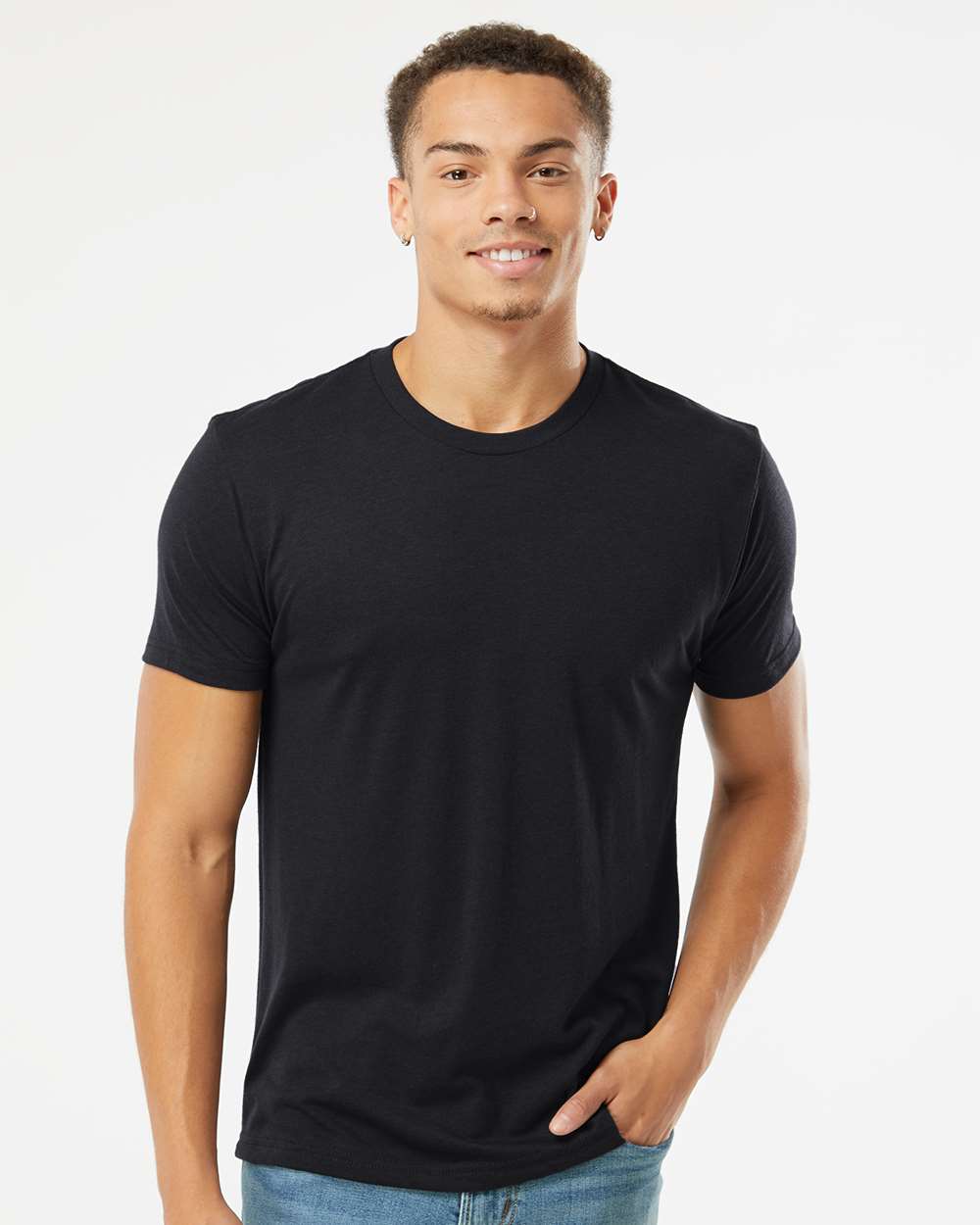 Next Level Unisex Triblend Tee - 6010 - 6010M Black