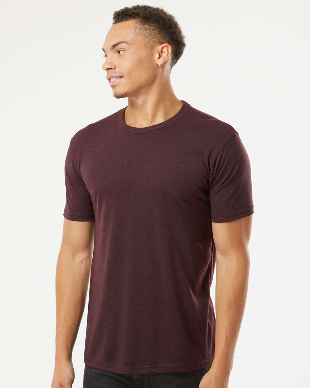 Next Level Unisex Triblend Tee - 6010 - 6010M Cardinal Black