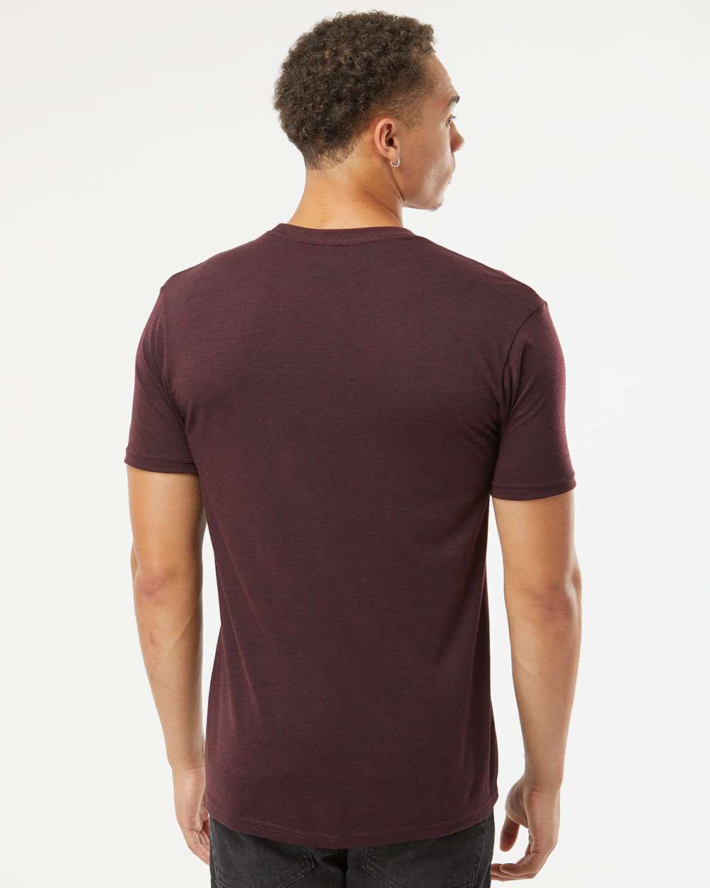 Next Level Unisex Triblend Tee - 6010 - 6010M Cardinal Black