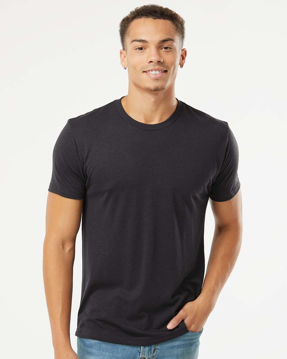 Next Level Unisex Triblend Tee - 6010 - 6010M Graphite Black