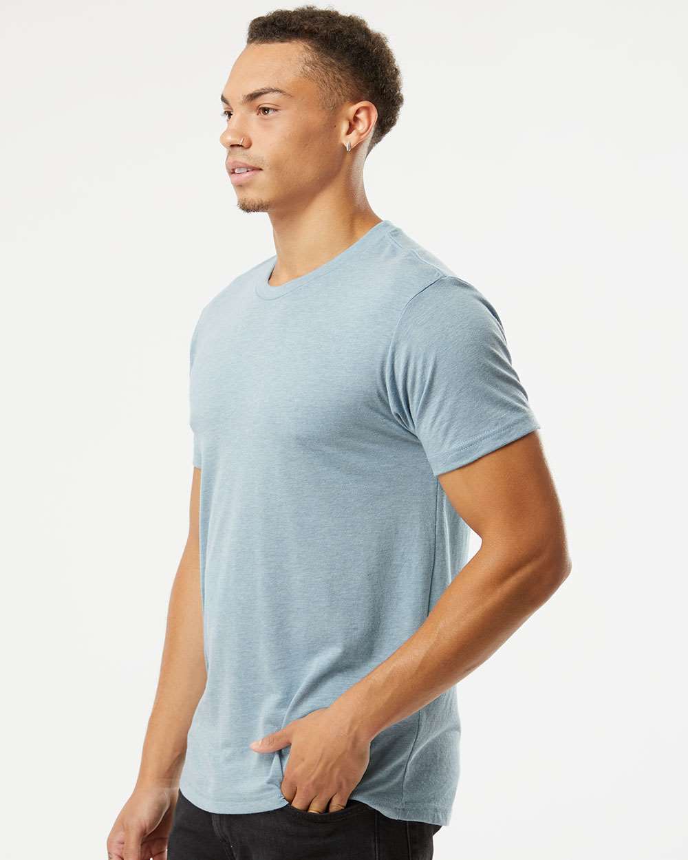 Next Level Unisex Triblend Tee - 6010 - 6010M Vintage Stonewash Denim