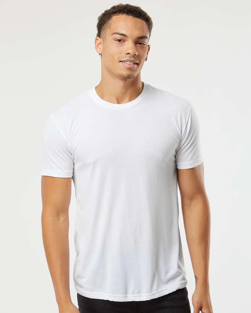 Next Level Unisex Triblend Tee - 6010 - 6010M White
