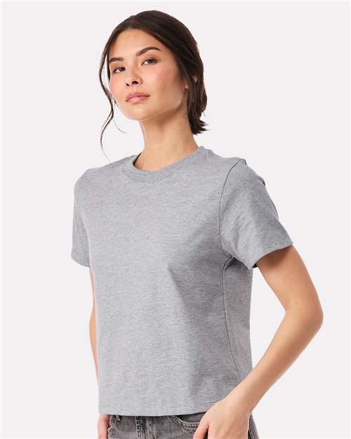 BELLA + CANVAS Women's 6 oz Heavyweight Tee - 6110 - 6110C Athletic Heather
