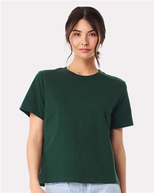 BELLA + CANVAS Women's 6 oz Heavyweight Tee - 6110 - 6110C Forest