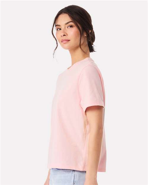 BELLA + CANVAS Women's 6 oz Heavyweight Tee - 6110 - 6110C Soft Pink