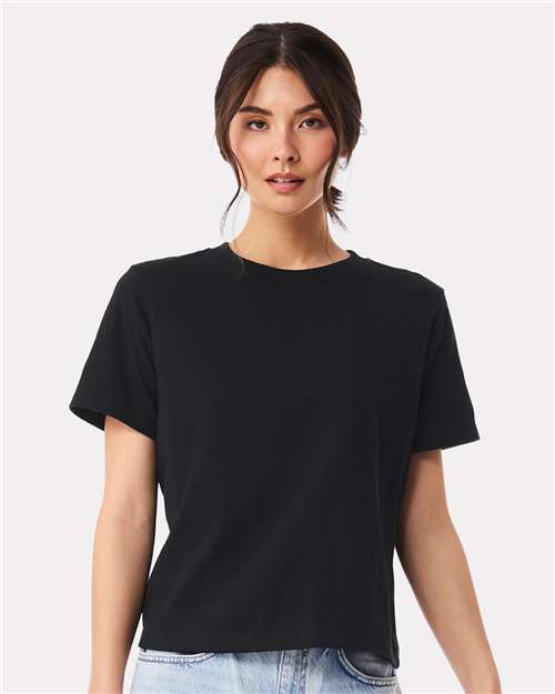 BELLA + CANVAS Women's 6 oz Heavyweight Tee - 6110 - 6110C Vintage Black