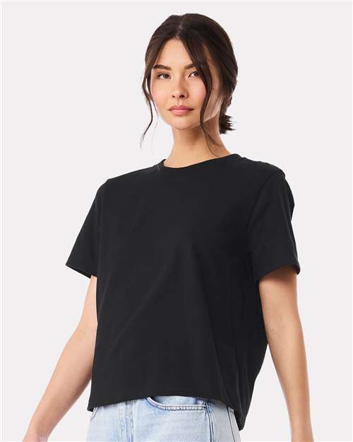 BELLA + CANVAS Women's 6 oz Heavyweight Tee - 6110 - 6110C Vintage Black