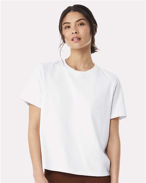 BELLA + CANVAS Women's 6 oz Heavyweight Tee - 6110 - 6110C White