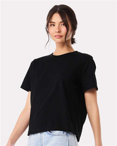 BELLA + CANVAS Women's 6 oz Heavyweight Tee - 6110 - 6110C Black