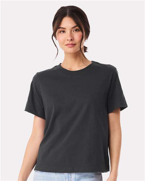 BELLA + CANVAS Women's 6 oz Heavyweight Tee - 6110 - 6110C Dark Grey