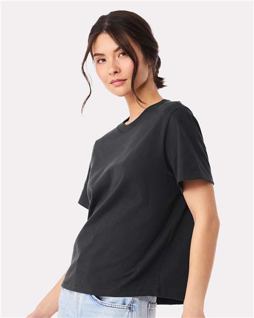 BELLA + CANVAS Women's 6 oz Heavyweight Tee - 6110 - 6110C Dark Grey