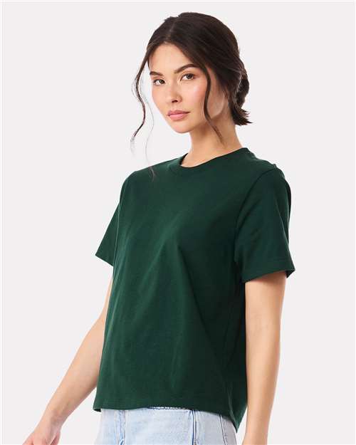 BELLA + CANVAS Women's 6 oz Heavyweight Tee - 6110 - 6110C Forest