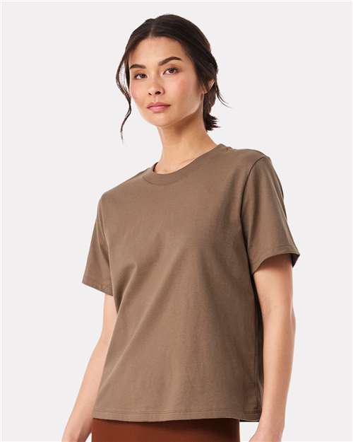 BELLA + CANVAS Women's 6 oz Heavyweight Tee - 6110 - 6110C Vintage Brown