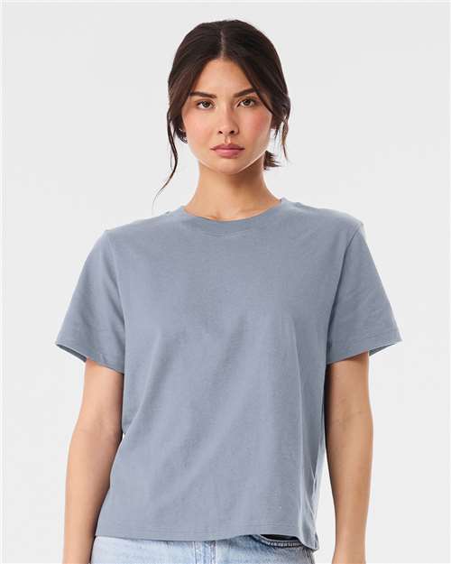 BELLA + CANVAS Women's 6 oz Heavyweight Tee - 6110 - 6110C Vintage Denim